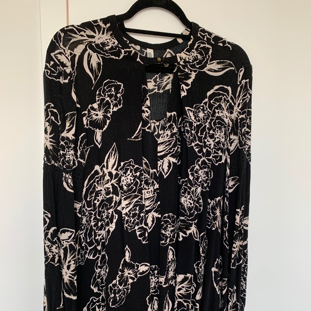 Free People black tunic dress